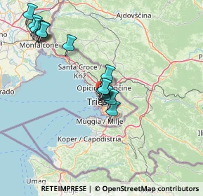Mappa 34134 Trieste TS, Italia (14.21688)