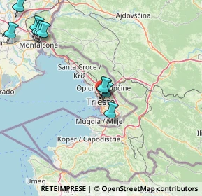 Mappa 34134 Trieste TS, Italia (29.84053)