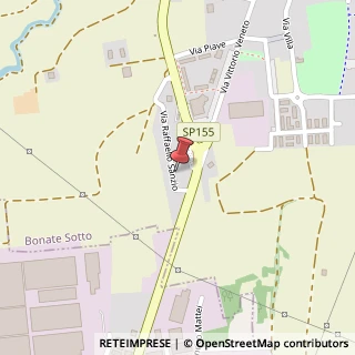 Mappa Via Raffaello Sanzio, 10, 24040 Bonate Sotto, Bergamo (Lombardia)