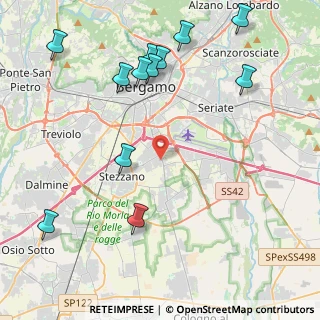 Mappa Via Cremasca, 24052 Azzano San Paolo BG, Italia (5.52538)