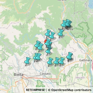 Mappa Frazione Pramorisio, 13835 Trivero BI, Italia (6.5245)