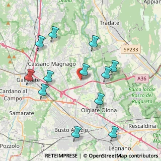 Mappa Via Nobile, 21054 Fagnano Olona VA, Italia (4.27083)