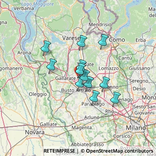 Mappa Via Nobile, 21054 Fagnano Olona VA, Italia (10.2175)