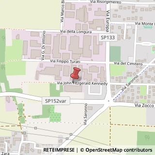 Mappa Via Kennedy, 35, 20826 Misinto, Monza e Brianza (Lombardia)