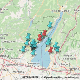 Mappa Via Castello, 25088 Toscolano-Maderno BS, Italia (10.88263)