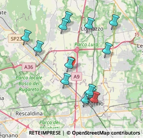 Mappa Via Silvio Pellico, 22078 Turate CO, Italia (4.02)