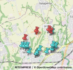 Mappa Via Corte Sant'Anna, 20865 Usmate Velate MB, Italia (1.0065)