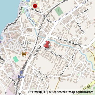 Mappa Via Carlo Bonardi Traversa II, 8, 25049 Iseo, Brescia (Lombardia)