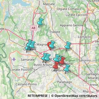 Mappa Via Adige, 21054 Fagnano Olona VA, Italia (6.42615)