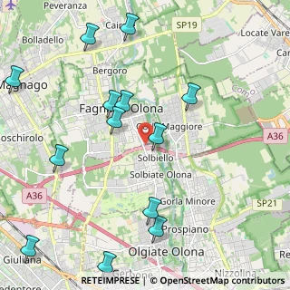 Mappa Via Adige, 21054 Fagnano Olona VA, Italia (2.55385)