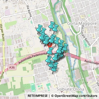Mappa Via Adige, 21054 Fagnano Olona VA, Italia (0.26552)