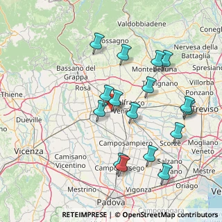 Mappa Via Monte Piana, 35018 San Martino di Lupari PD, Italia (15.77)