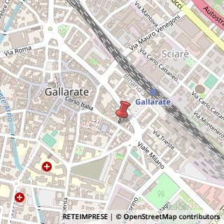 Mappa Via Cavour, 13, 21013 Gallarate, Varese (Lombardia)