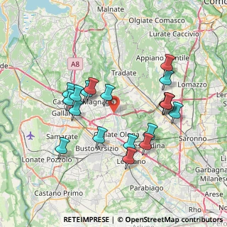 Mappa Via Indipendenza, 21058 Solbiate Olona VA, Italia (7.04842)