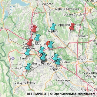 Mappa Via Indipendenza, 21058 Solbiate Olona VA, Italia (6.38214)