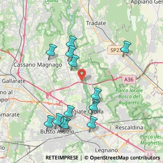 Mappa Via Indipendenza, 21058 Solbiate Olona VA, Italia (4.35308)