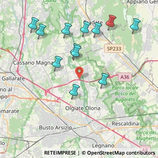 Mappa Via Indipendenza, 21058 Solbiate Olona VA, Italia (4.4025)