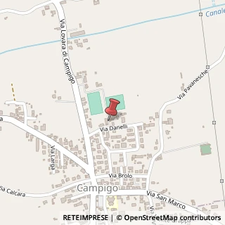 Mappa Via Lovara, 6, 31033 Castelfranco Veneto, Treviso (Veneto)