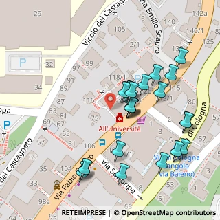 Mappa Via Fabio Severo, 34100 Trieste TS, Italia (0.05962)