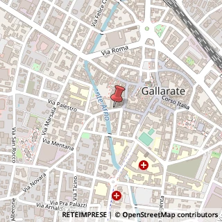 Mappa Via San Giovanni Bosco, 16, 21013 Gallarate, Varese (Lombardia)