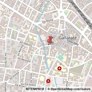 Mappa Via San Giovanni Bosco, 11, 21013 Gallarate, Varese (Lombardia)