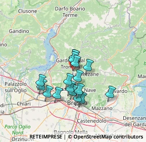 Mappa Via G. Galilei, 25069 Sarezzo BS, Italia (10.56941)