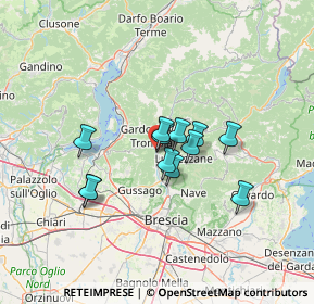 Mappa Via G. Galilei, 25069 Sarezzo BS, Italia (9.58583)