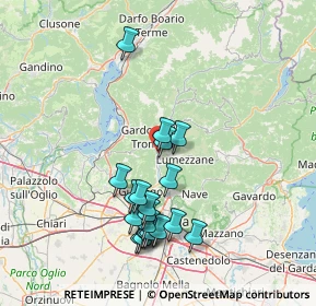 Mappa Via G. Galilei, 25069 Sarezzo BS, Italia (14.5635)