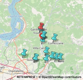 Mappa Via G. Galilei, 25069 Sarezzo BS, Italia (5.94214)