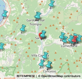 Mappa Via G. Galilei, 25069 Sarezzo BS, Italia (4.9785)