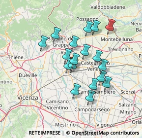 Mappa Via Zucca, 35013 Cittadella PD, Italia (11.415)