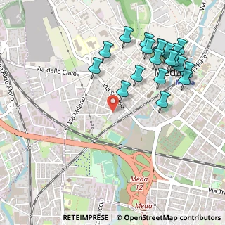 Mappa Via Giovanni da Verrazzano, 20821 Meda MB, Italia (0.571)