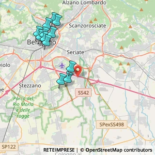 Mappa Via Europa, 24050 Grassobbio BG, Italia (4.6125)