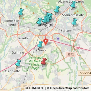 Mappa Via Giacomo Puccini, 24052 Azzano San Paolo BG, Italia (5.42846)