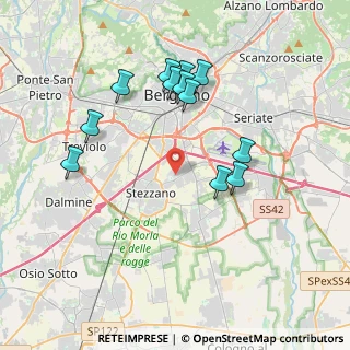 Mappa Via Giacomo Puccini, 24052 Azzano San Paolo BG, Italia (3.71583)