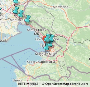 Mappa Punto Franco Vecchio, 34135 Trieste TS, Italia (20.61154)