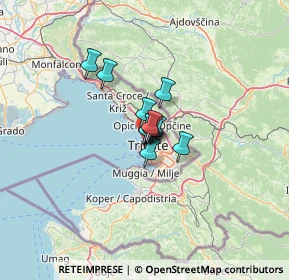 Mappa Punto Franco Vecchio, 34135 Trieste TS, Italia (5.30417)