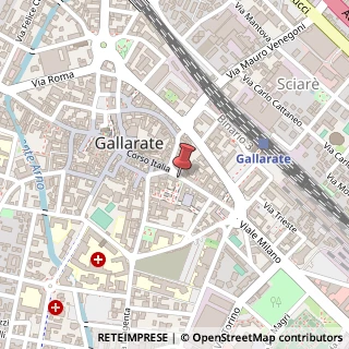 Mappa Largo Guido Camussi, 7, 21013 Gallarate, Varese (Lombardia)