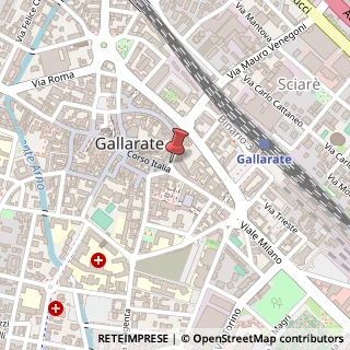 Mappa Largo Guido Camussi,  1, 21013 Gallarate, Varese (Lombardia)