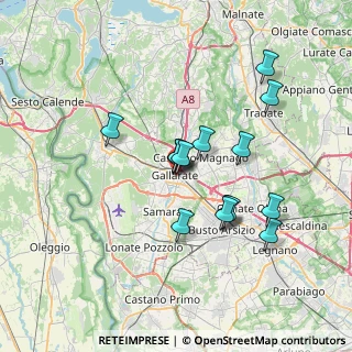 Mappa STUDIO KOMOREBI, 21013 Gallarate VA, Italia (5.89)