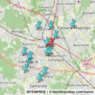 Mappa STUDIO KOMOREBI, 21013 Gallarate VA, Italia (1.77214)