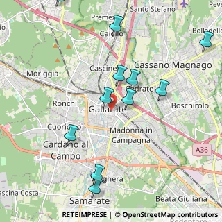 Mappa Largo Camussi, 21013 Gallarate VA, Italia (2.26)