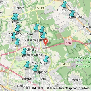 Mappa Via della Pacciarna, 21050 Gorla Maggiore VA, Italia (2.62429)