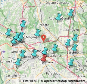 Mappa Via della Pacciarna, 21050 Gorla Maggiore VA, Italia (9.3895)