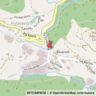 Mappa Via europa 1, 25060 Polaveno, Brescia (Lombardia)