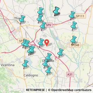 Mappa Via Decima, 36030 Montecchio Precalcino VI, Italia (4.5695)