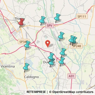Mappa Via Decima, 36030 Montecchio Precalcino VI, Italia (4.1175)