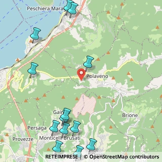 Mappa Via Zoadello, 25060 Polaveno BS, Italia (3.09308)