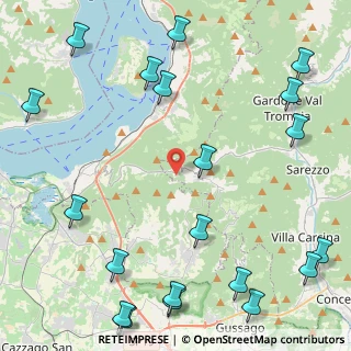 Mappa Via Zoadello, 25060 Polaveno BS, Italia (6.3665)