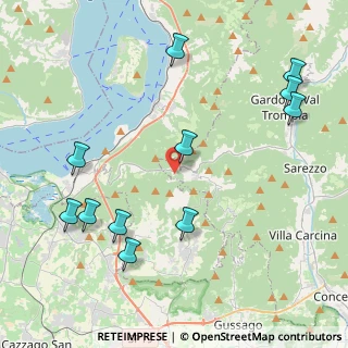 Mappa Via Zoadello, 25060 Polaveno BS, Italia (4.97727)
